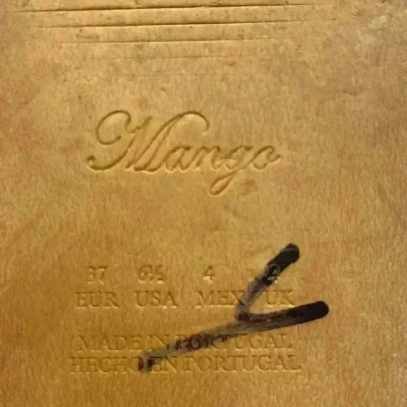 MANGO Oxford Shoes SZ 6.5 - Picture 7 of 8
